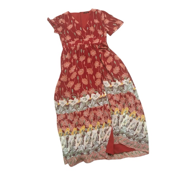 Madewell | Tulip-Sleeve Maxi Dress in Tall Sunflowers - Picture 6 of 11